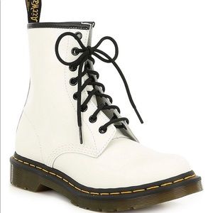 Dr. Martens 1460 Smooth Leather Boots - White